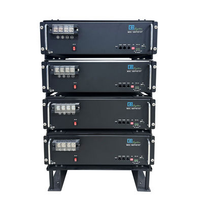 अच्छा मूल्य 5KWh स्टैकेबल LiFePO4 बैटरी पैक 51.21V 100Ah लिथियम बैटरी घरेलू ऊर्जा भंडारण के लिए ऑनलाइन